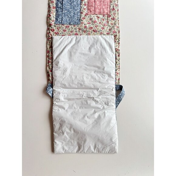 Vintage SUTTLES & SEAWINDS Floral Cottagecore Cotton Travel Toiletry Caddy - Picture 4 of 12